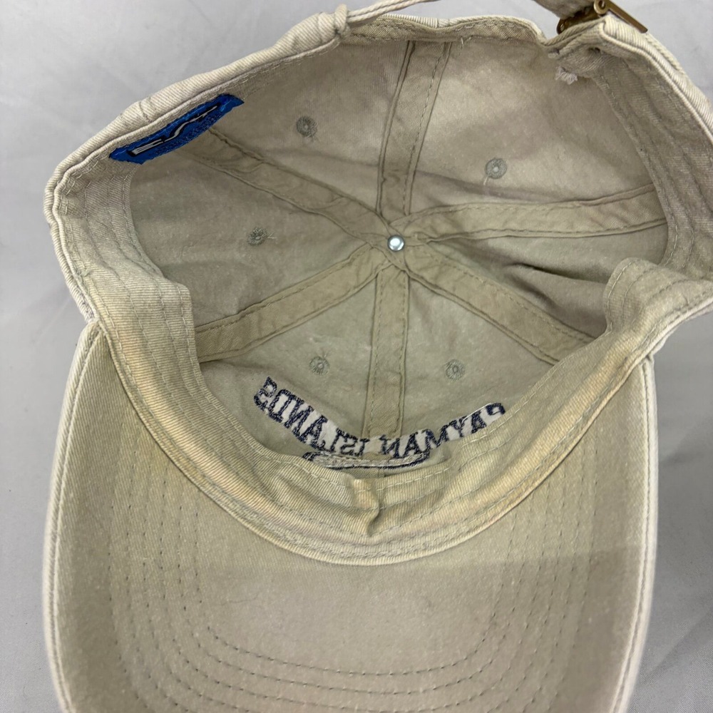 ESY Cayman Islands Hat British West Indies Unisex OSFM Tan Souvenir Cap - Picture 4 of 7